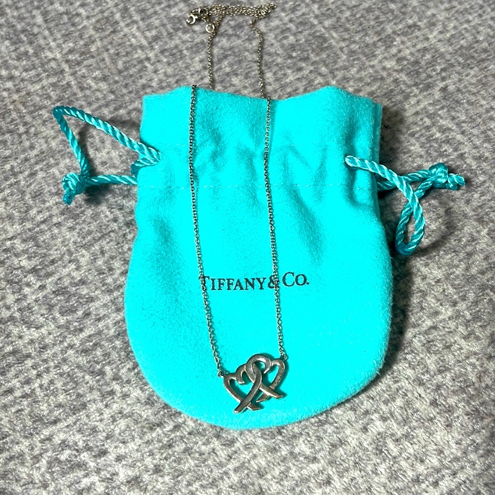 Tiffany & Co. Loving Heart Interlocking Pendant